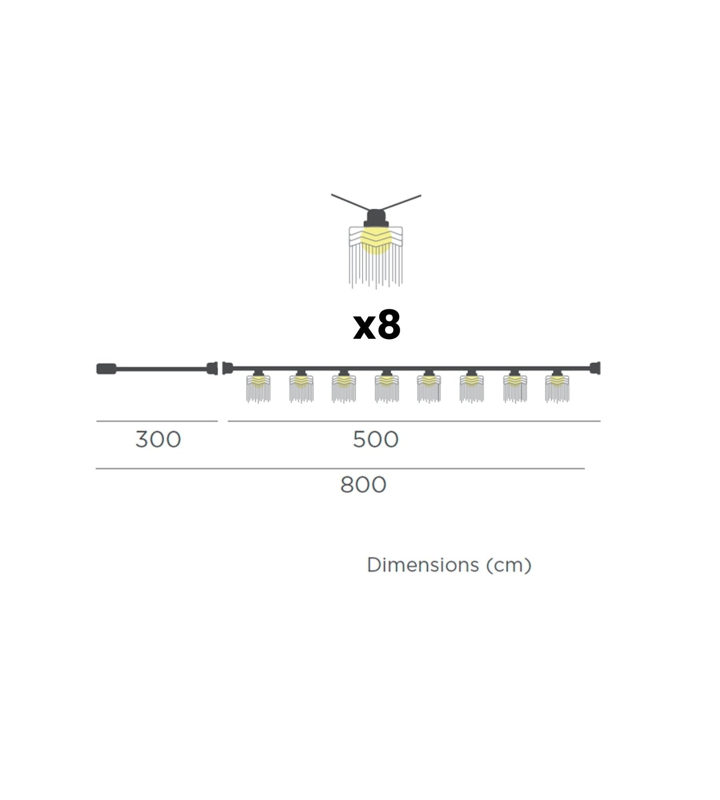 Solar String Lights – Warm White Indoor/Outdoor Decorative Lighting