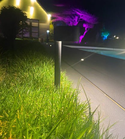 Solar LED Beacons (2-Pack) – Plantable Outdoor Lights with 100 Lumens