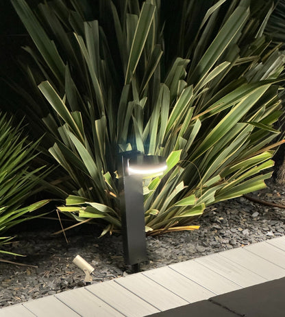 Solar LED Bollard Light – Motion Sensor – 3 Lighting Modes (100–1000 Lumens)