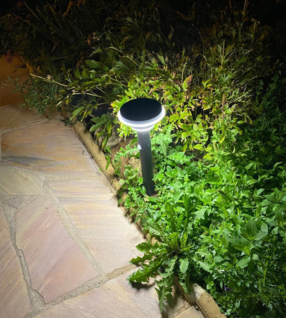 Solar LED Bollard Light – Motion Sensor – 3 Lighting Modes (100–1000 Lumens)