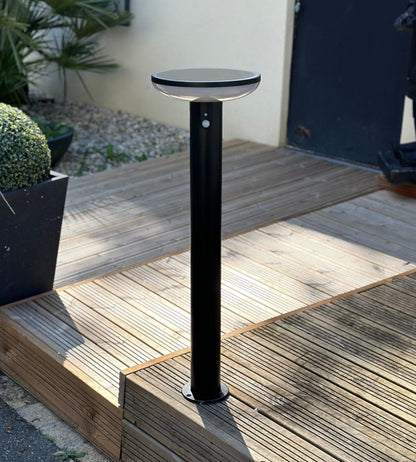 Solar LED Bollard Light – Remote Control – Adjustable Lighting Modes