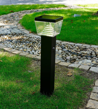 Solar LED Bollard Light – Motion Sensor – 3 Lighting Modes (100–1000 Lumens)