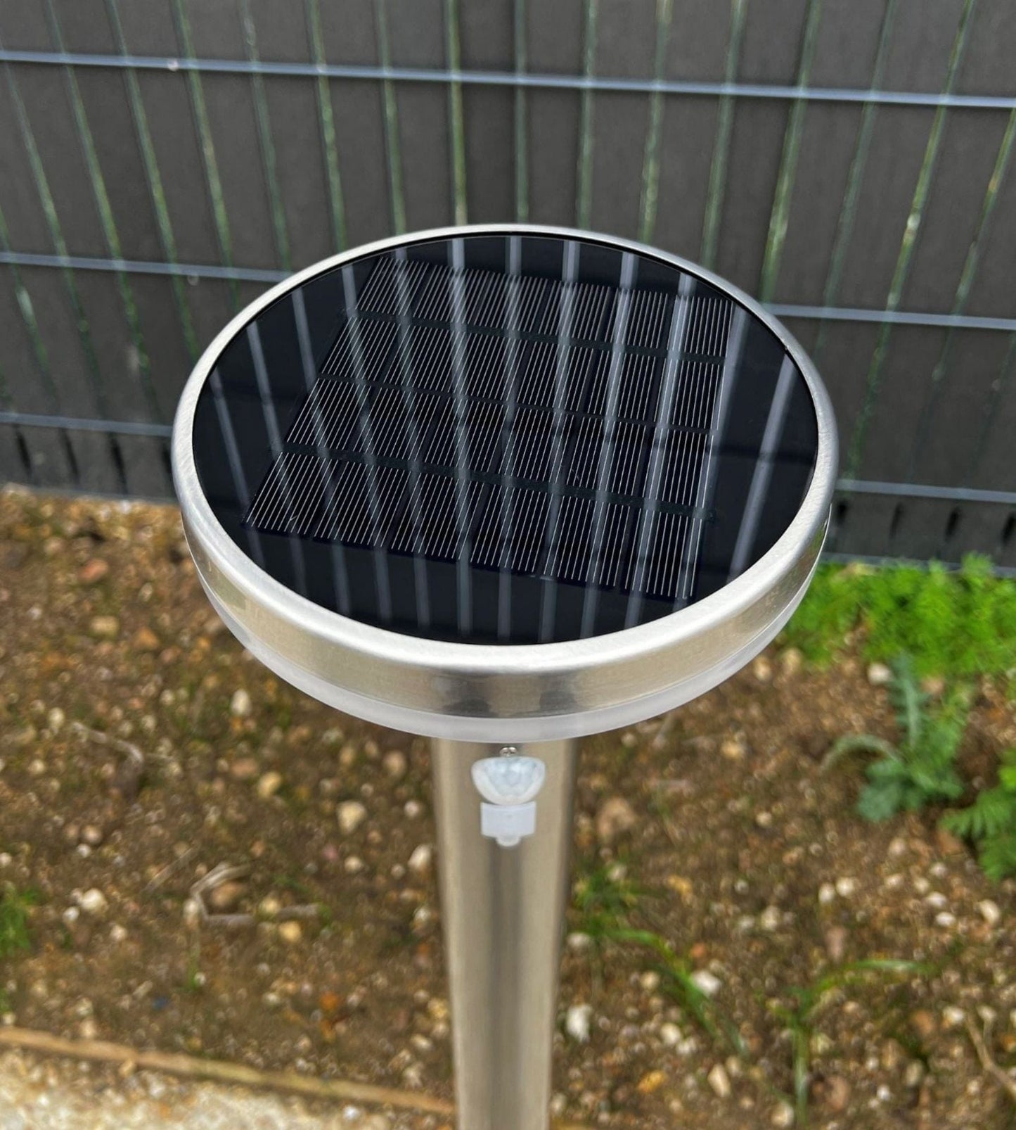 Solar LED Bollard Light – Motion Sensor – 3 Lighting Modes (75–600 Lumens)