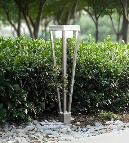 Solar LED Bollard Light – Motion Sensor – 3 Lighting Modes (75–600 Lumens)