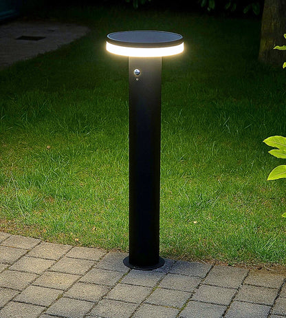 Solar LED Bollard Light – Motion Sensor – 3 Lighting Modes (150–1000 Lumens)