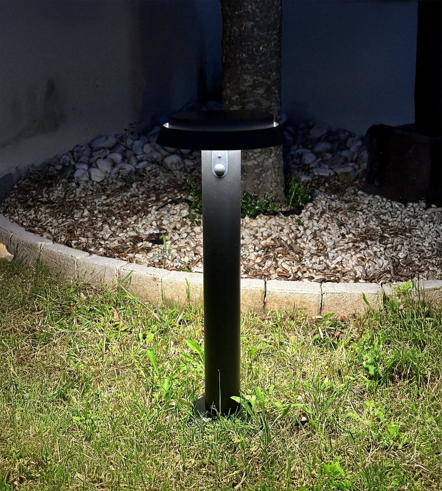 Solar LED Bollard Light – Outdoor Pathway Safety Lighting