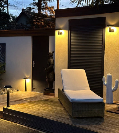 Solar LED Bollard Light – Outdoor Pathway Safety Lighting