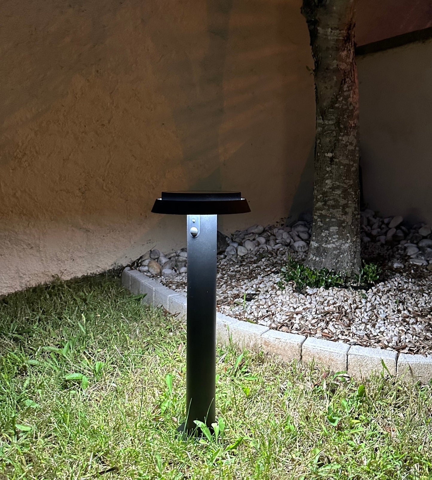 Solar LED Bollard Light – Outdoor Pathway Safety Lighting