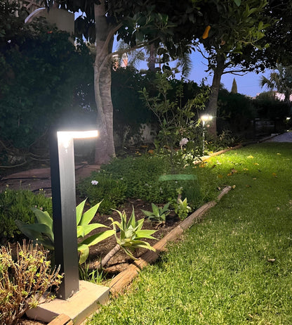 Solar LED Bollard Light – Motion Sensor – 3 Lighting Modes (100–1000 Lumens)