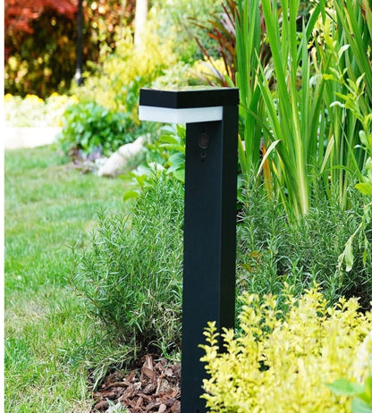 Solar LED Bollard Light – Motion Sensor – 3 Lighting Modes (100–1000 Lumens)