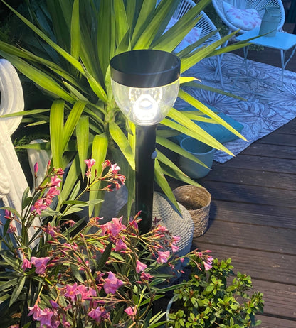 Solar LED Bollard Light – Motion Sensor – 3 Lighting Modes (75–600 Lumens)