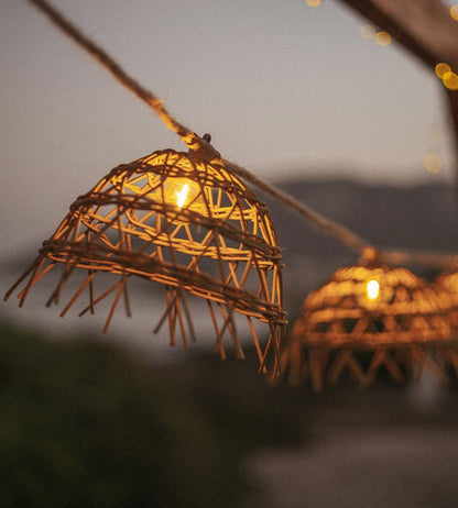 Solar String Lights – Nature Design with 10 Outdoor Decorative Lamps