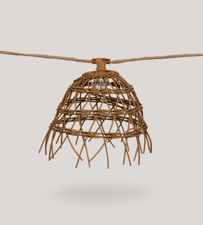 Solar String Lights – Nature Design with 10 Outdoor Decorative Lamps