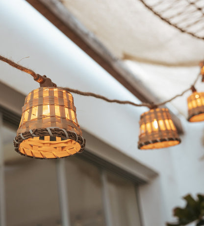 Solar String Lights – Nature Design with 10 Outdoor Decorative Lamps