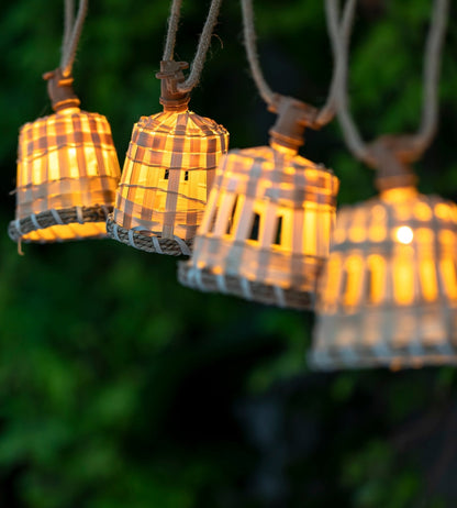 Solar String Lights – Nature Design with 10 Outdoor Decorative Lamps