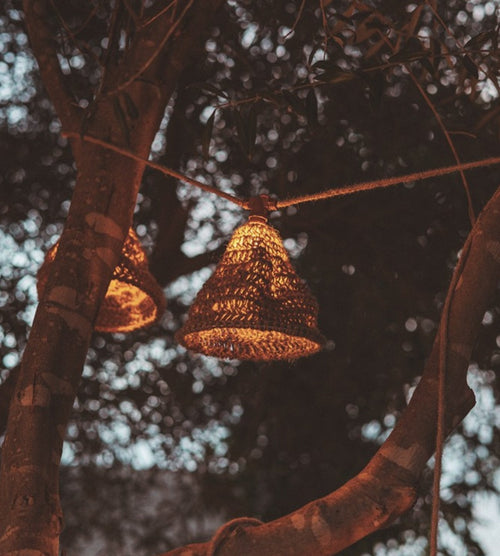 Solar String Lights – Nature Design 10-Lamp Outdoor Decorative Lighting