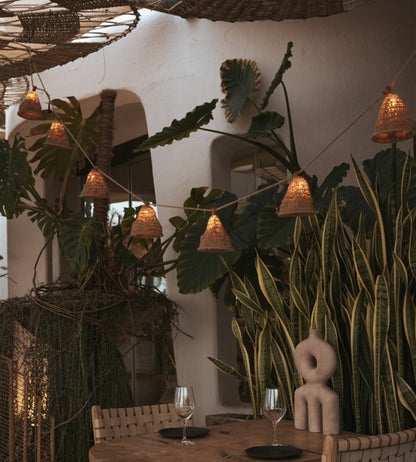 Solar String Lights – Nature Design 10-Lamp Outdoor Decorative Lighting