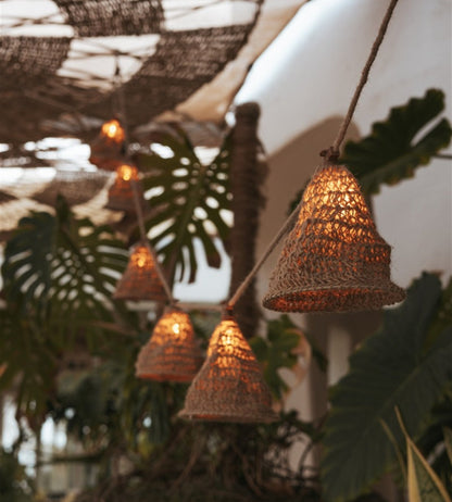 Solar String Lights – Nature Design 10-Lamp Outdoor Decorative Lighting