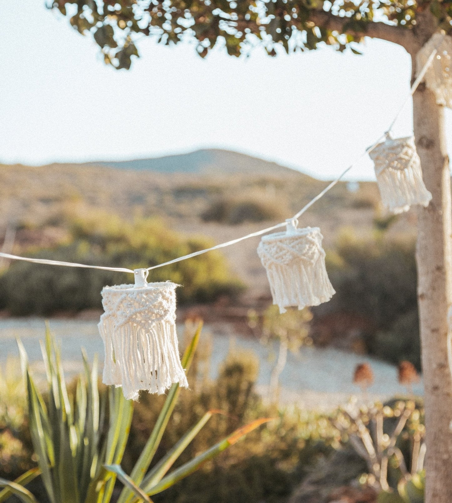 Solar String Lights – Warm White Indoor/Outdoor Decorative Lighting