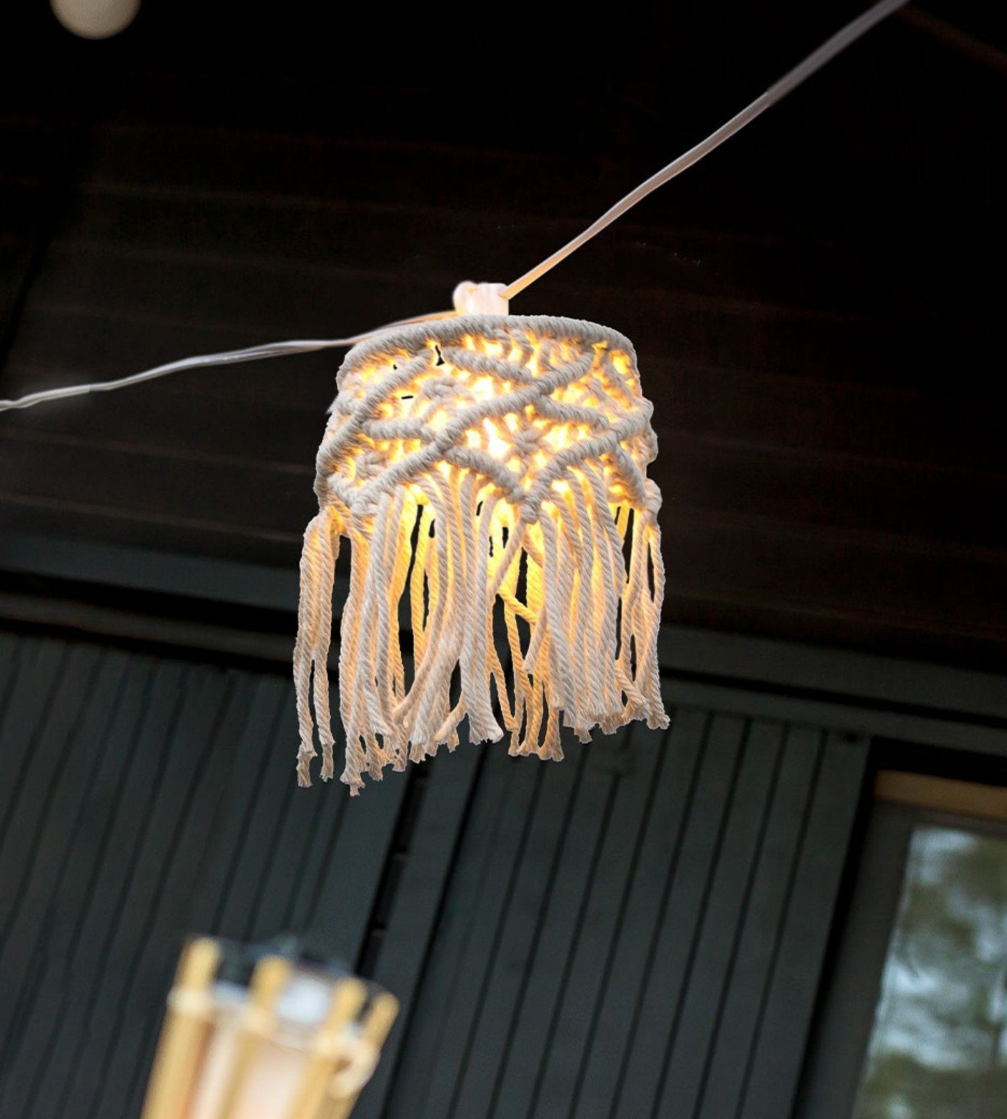 Solar String Lights – Warm White Indoor/Outdoor Decorative Lighting