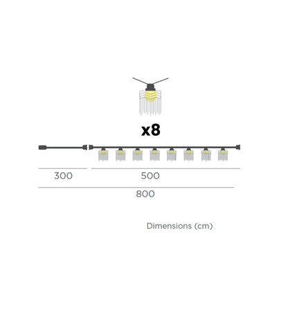 Solar String Lights – Warm White Indoor/Outdoor Decorative Lighting