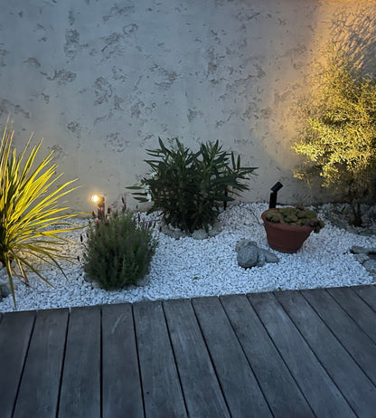 Solar Spotlights (2-Pack) – Outdoor LED, High-Brightness Design