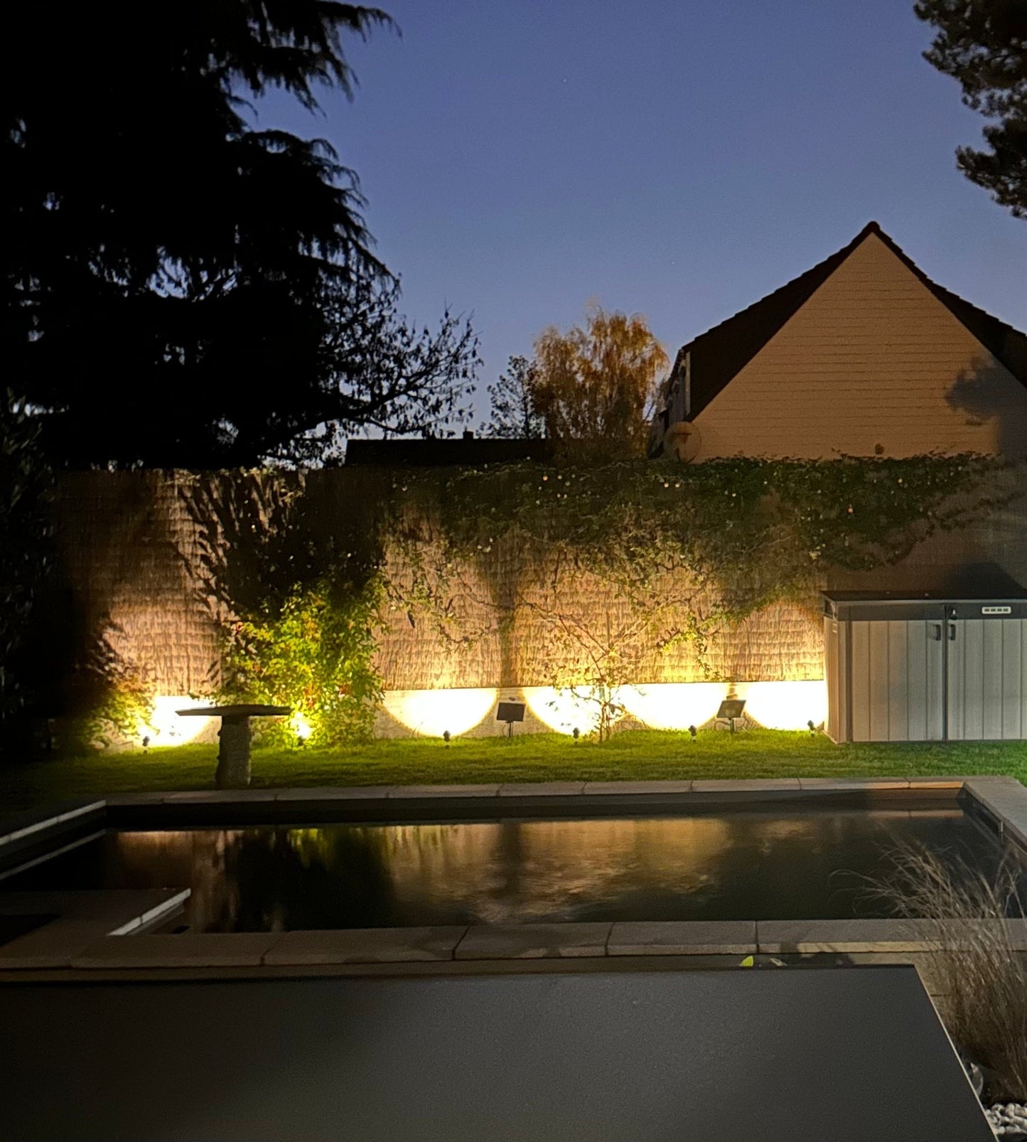 Solar Spotlights (3-Pack) – Bright Outdoor LED Landscape Lighting