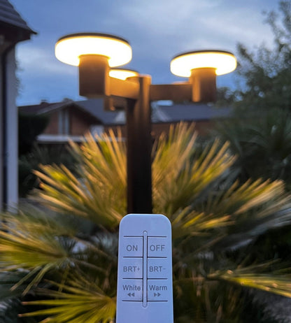 Solar LED Floor Lamp – 2m Height – Remote Control – 300–3000 Lumens