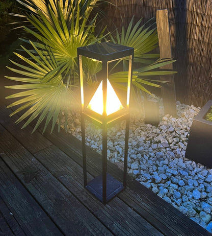 Solar LED Table Lamp – Motion Sensor with 3 Lighting Modes (75–600 Lumens)