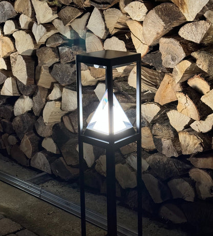 Solar LED Table Lamp – Motion Sensor with 3 Lighting Modes (75–600 Lumens)