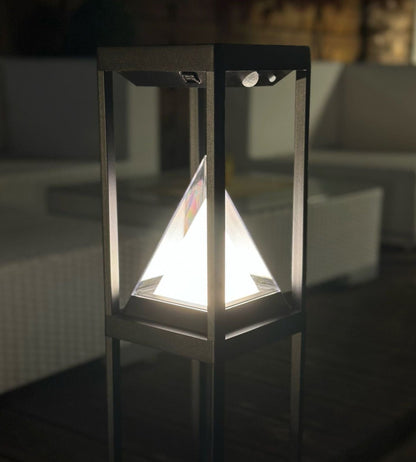 Solar LED Table Lamp – Motion Sensor with 3 Lighting Modes (75–600 Lumens)