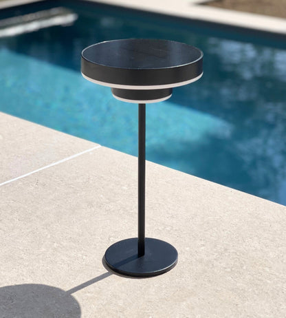 Solar LED Table Lamp – Portable Warm Light for Indoor/Outdoor Use