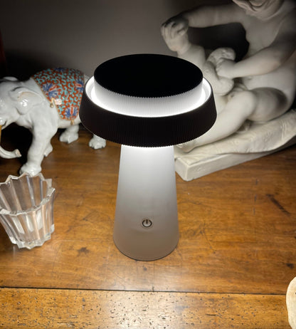 Solar LED Table Lamp – Warm Ambient Light for Indoor/Outdoor Use