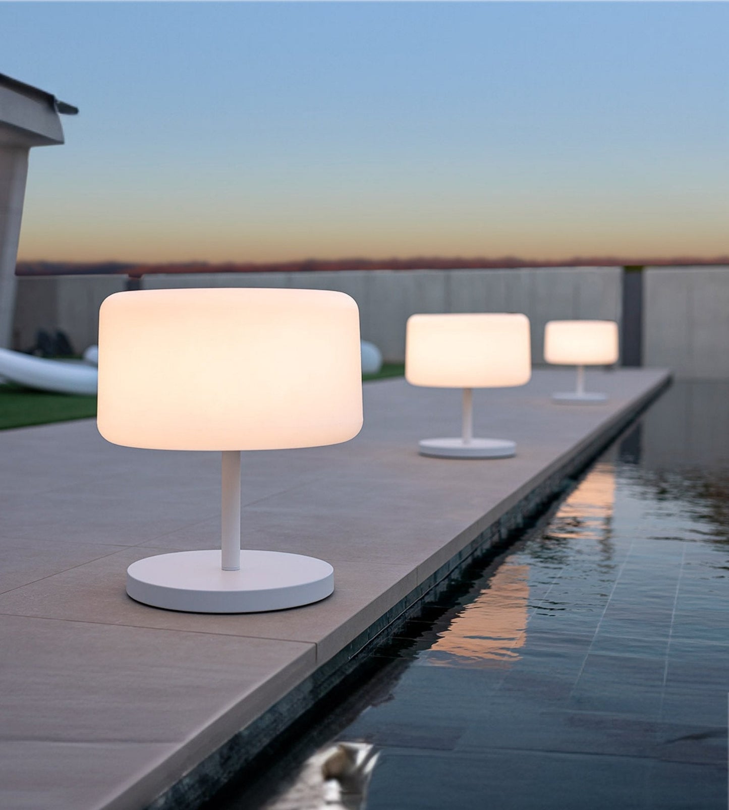 Solar & USB LED Plant Lamp – 5-in-1 Adjustable White/RGB Light – Wooden Stem