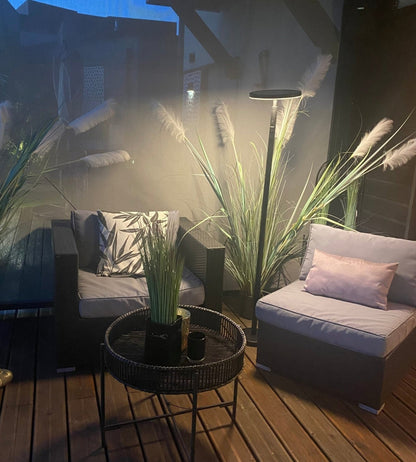 Solar LED Table Lamp – Modern Design for Indoor/Outdoor Use