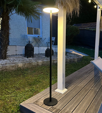 Solar LED Table Lamp – Modern Design for Indoor/Outdoor Use