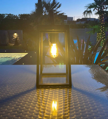 Solar LED Lantern – Warm Outdoor Decorative Fairy-Style Light