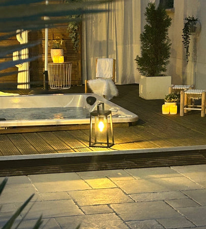 Solar LED Lantern – Warm Outdoor Decorative Fairy-Style Light