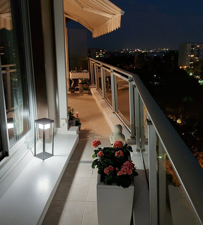 Solar & USB LED Lantern – 3 Lighting Modes (75–600 Lumens) with Motion Sensor